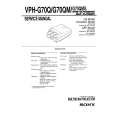 SONY VPH-G70QMG Manual de Servicio