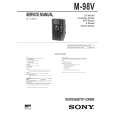 SONY M98V Service Manual