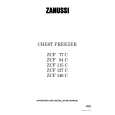 ZANUSSI ZCF115C Owners Manual