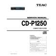 TEAC CD-P1250 Service Manual