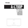 TEAC A-L700P Owners Manual