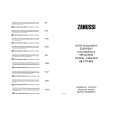 ZANUSSI ZK17/7ATO Owners Manual
