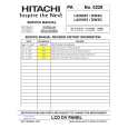 HITACHI DW3G CHASSIS Instrukcja Serwisowa