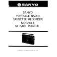 SANYO M9980LU Service Manual