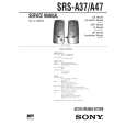 SONY SRSA47 Service Manual