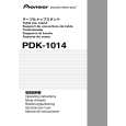 PIONEER PDK-1014/WL Instrukcja Obsługi