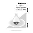 PANASONIC WVCW864A Instrukcja Obsługi