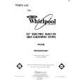 WHIRLPOOL RB2600XKW1 Parts Catalog