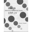YAMAHA YPP-35 Owners Manual