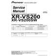 PIONEER XR-VS200SW/DDXJ Service Manual