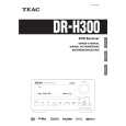TEAC DRH300 Owners Manual