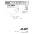 SONY MDR54 Service Manual