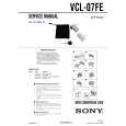 SONY VCL07FE Service Manual