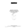 ZANUSSI T803V Owners Manual