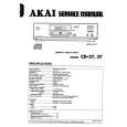 AKAI CD-27 Service Manual