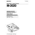 SONY M-2020 Owners Manual
