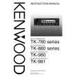 KENWOOD TK-980 Owners Manual