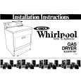 WHIRLPOOL 3LG5701XPW0 Installation Manual