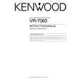 KENWOOD VR-7060 Owners Manual