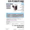 SONY DCRPC1000E Service Manual SONY DCRPC1000E Service Manual