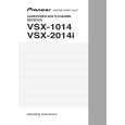 PIONEER VSX-2014i Manual de Usuario
