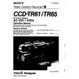 SONY CCDTR65 Owners Manual