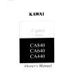 KAWAI CA640 Owners Manual