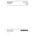 ZANKER CF4250 Owners Manual