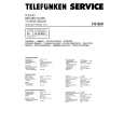 TELEFUNKEN HS860 Instrukcja Serwisowa