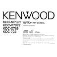 KENWOOD KDC-V7022 Owners Manual