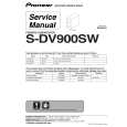 PIONEER S-DV900SW/DFLXJI Service Manual