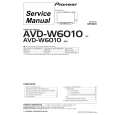 PIONEER AVD-W6010/EW Service Manual
