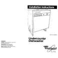 WHIRLPOOL DU8100XX1 Installation Manual