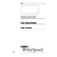 WHIRLPOOL AGB 452/WP Owners Manual