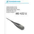 SENNHEISER MD 422 Owners Manual