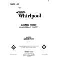 WHIRLPOOL LE3000XMW0 Catálogo de piezas