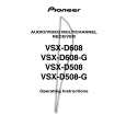 PIONEER VSX-D608-G/SDXJI Owners Manual