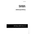 SABA 8080STEREOG Owners Manual