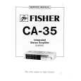 FISHER CA35 Service Manual