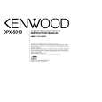 KENWOOD DPX5010 Instrukcja Obsługi
