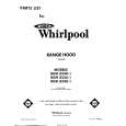 WHIRLPOOL RGH83361 Catálogo de piezas
