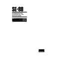SANSUI SE-88 Owners Manual