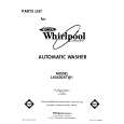 WHIRLPOOL LA5430XTF1 Catálogo de piezas