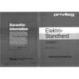 PRIVILEG 005.799 2 Owners Manual