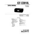 SONY ICF-CD810L Manual de Servicio