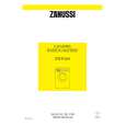 ZANUSSI ZWF388 Owners Manual