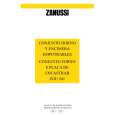 ZANUSSI ZOU541W Owners Manual