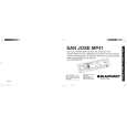 BLAUPUNKT SAN JOSE MP41 Owners Manual