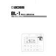 BOSS BL-1 Owners Manual