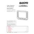 SANYO CE25DN4C Service Manual